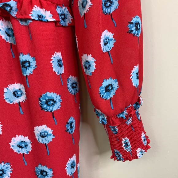 J. crew Factory Floral Dress Long Sleeves - Picture 6 of 11